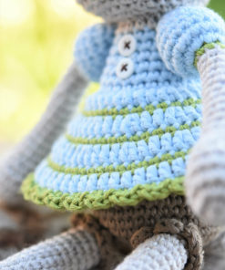 crochet bunny dress