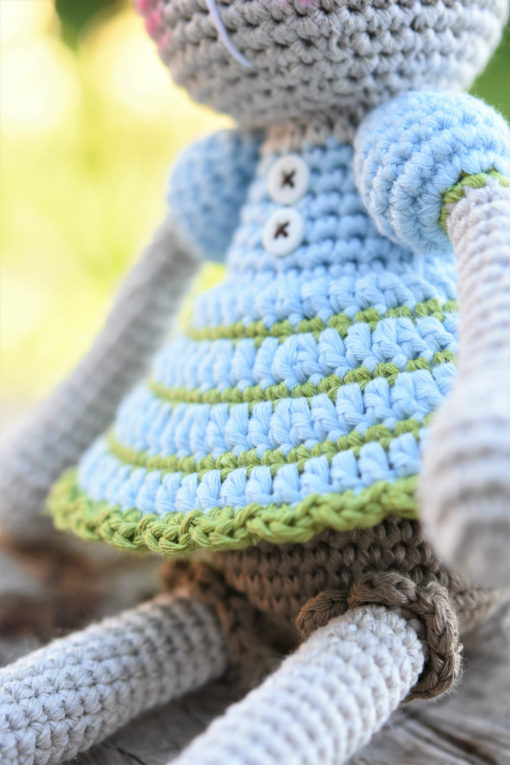 crochet bunny dress