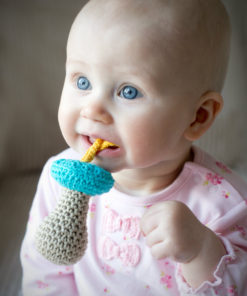 amigurumi pattern pacifier rattle