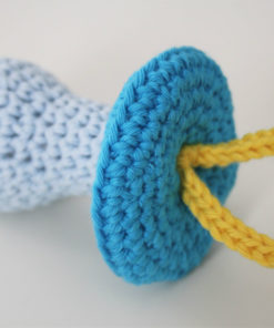 amigurumi pattern pacifier rattle