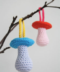 amigurumi pattern pacifier rattle