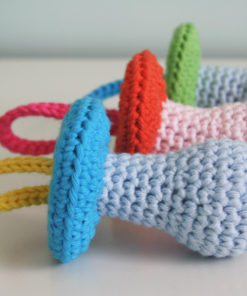 amigurumi pattern pacifier rattle