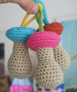 amigurumi pattern pacifier rattle