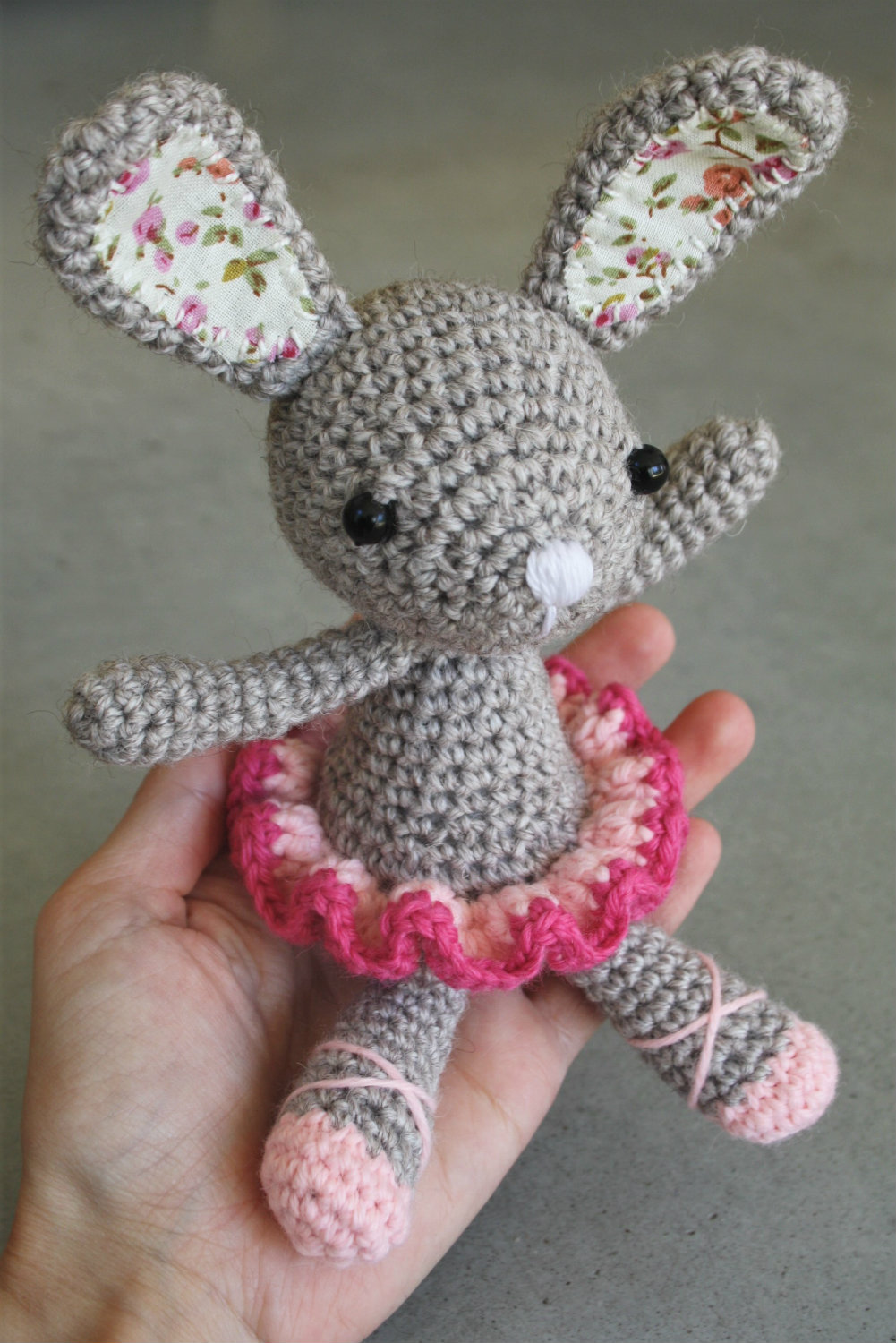 ballerina bunny crochet pattern