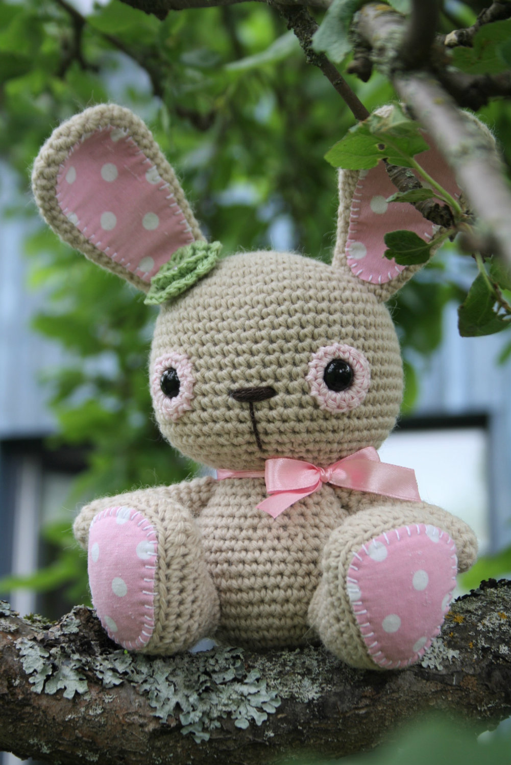 Amigurumi cuties pattern, Crochet bunny, puppy and teddy