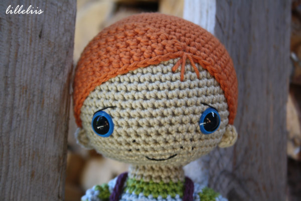 amigurumi boy doll