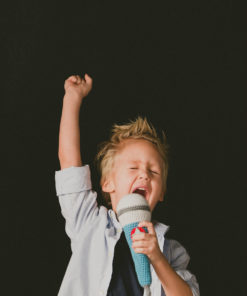 amigurumi pattern microphone