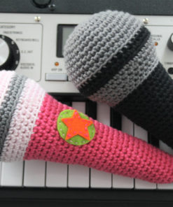 amigurumi pattern microphone