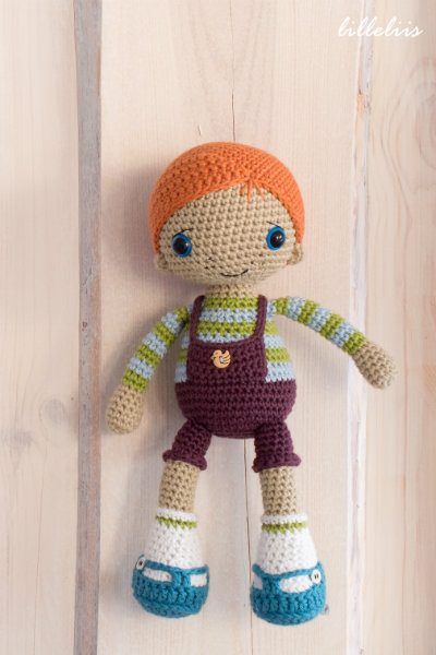 crochet boy doll