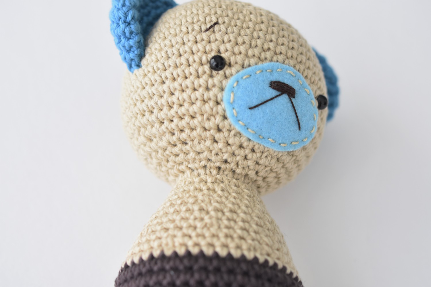 how to avoid floppy head in amigurumi