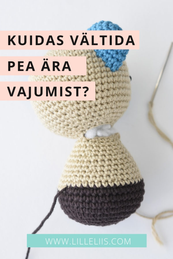 kuidas vältida mänguasja pea ära vajumist