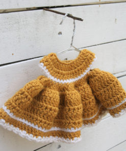 crochet teddy bear dress