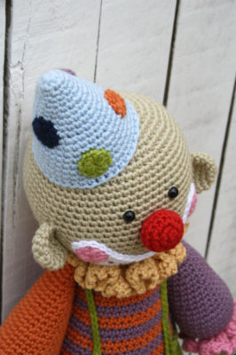 clown amigurumi pattern