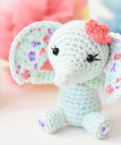 tiny luck elephant amigurumi pattern