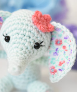 tiny luck elephant amigurumi pattern