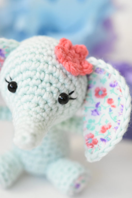 tiny luck elephant amigurumi pattern