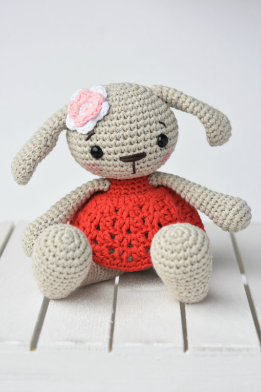 miss bunny amigurumi pattern