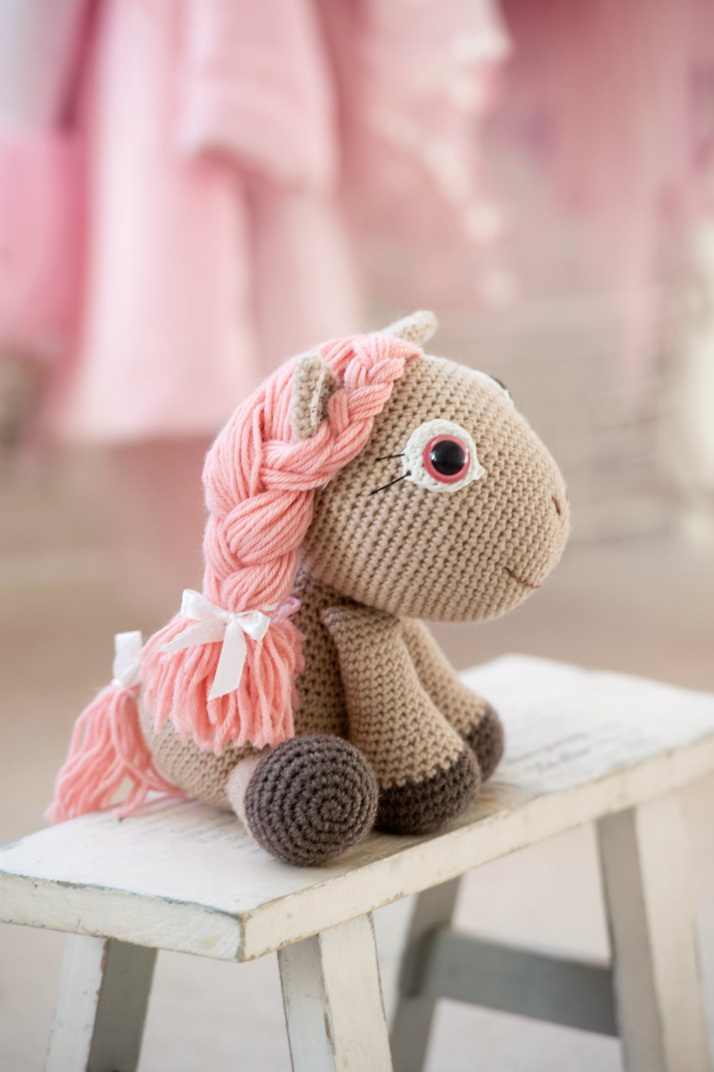 amigurumi pony girl