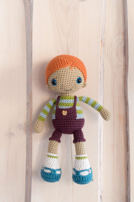 Punapea Ruudi - amigurumi muster