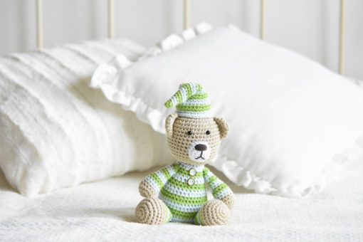pajamas teddy amigurumi pattern