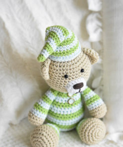pajamas teddy amigurumi pattern