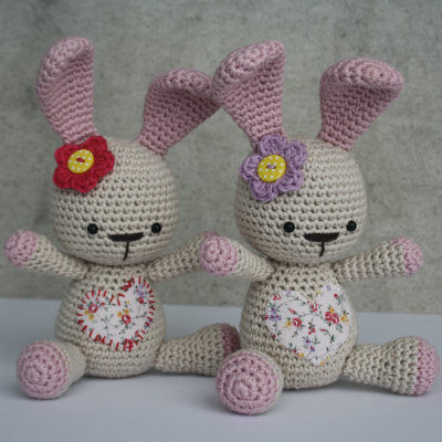 free amigurumi pattern funny bunny