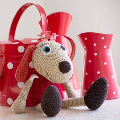 free amigurumi pattern dog girl