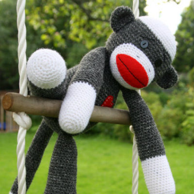 sock monkey free amigurumi pattern