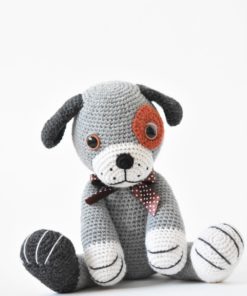 crochet woollen puppy