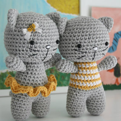 small cat free amigurumi pattern