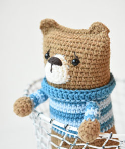 lazybones bear amigurumi pattern