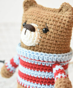 lazybones bear amigurumi pattern
