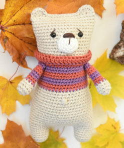 lazybones bear amigurumi pattern