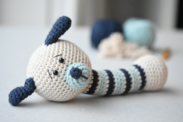 amigurumi rattle