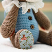 button jointed teddy bear (2)