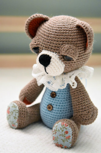 button jointed teddy bear (5)
