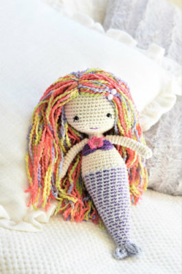 amigurumi crochet mermaid doll (1)