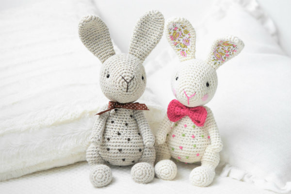 amigurumi crochet easter candy bunny