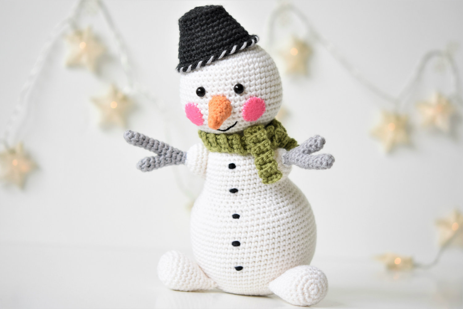 amigurumi snowman pattern