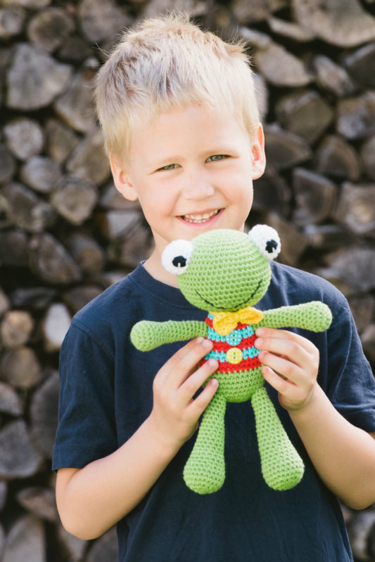 amigurumi free pattern felix the frog