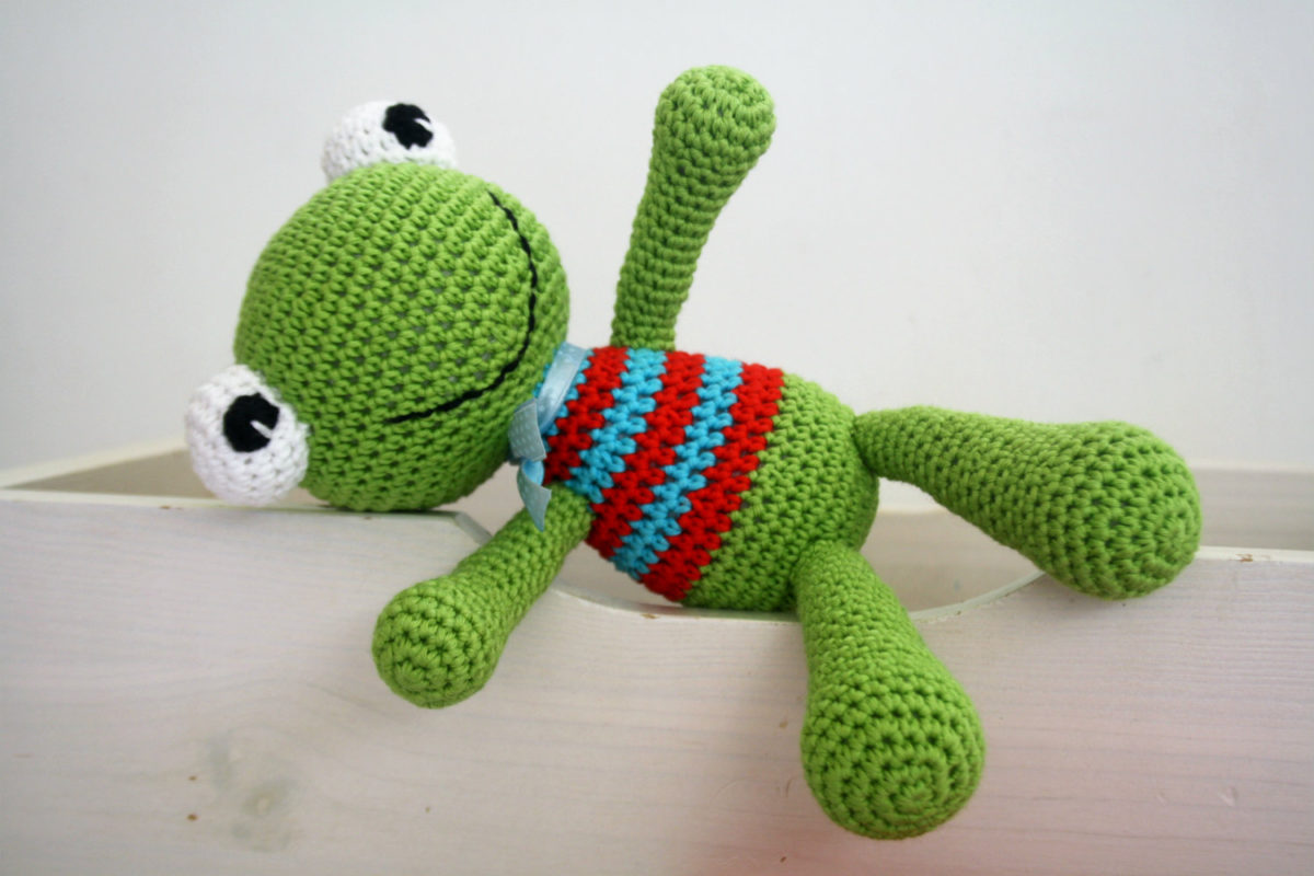 amigurumi free pattern felix the frog