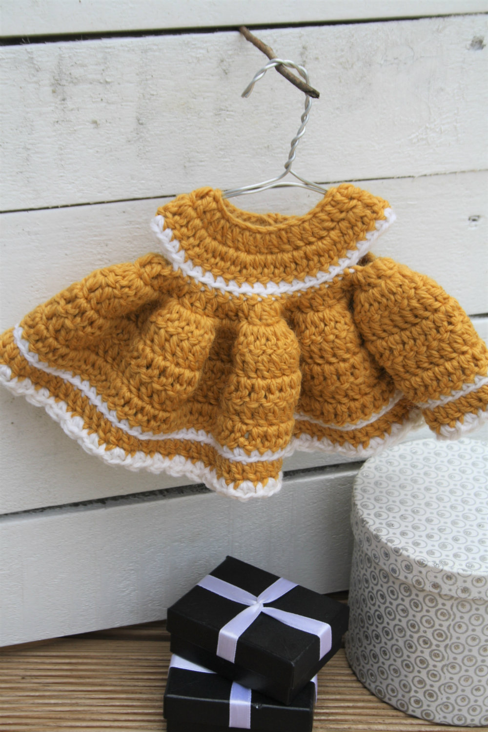 Crochet dress pattern | Crochet dress for amigurumi doll or animal