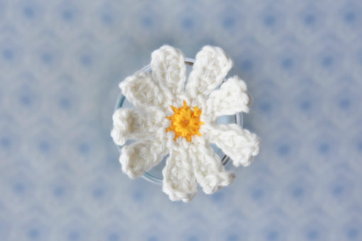 crochet daisy flower
