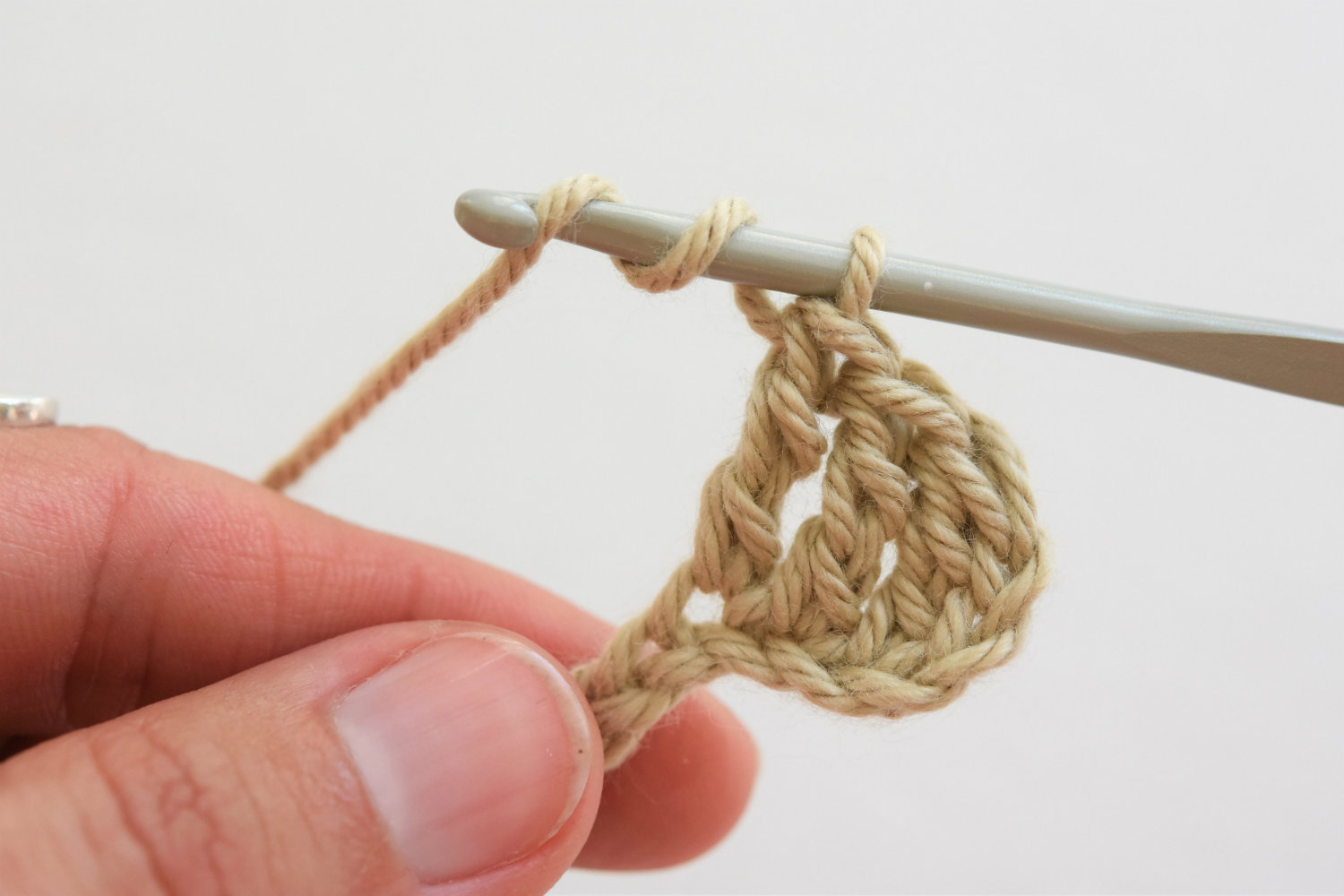 treble crochet tutorial