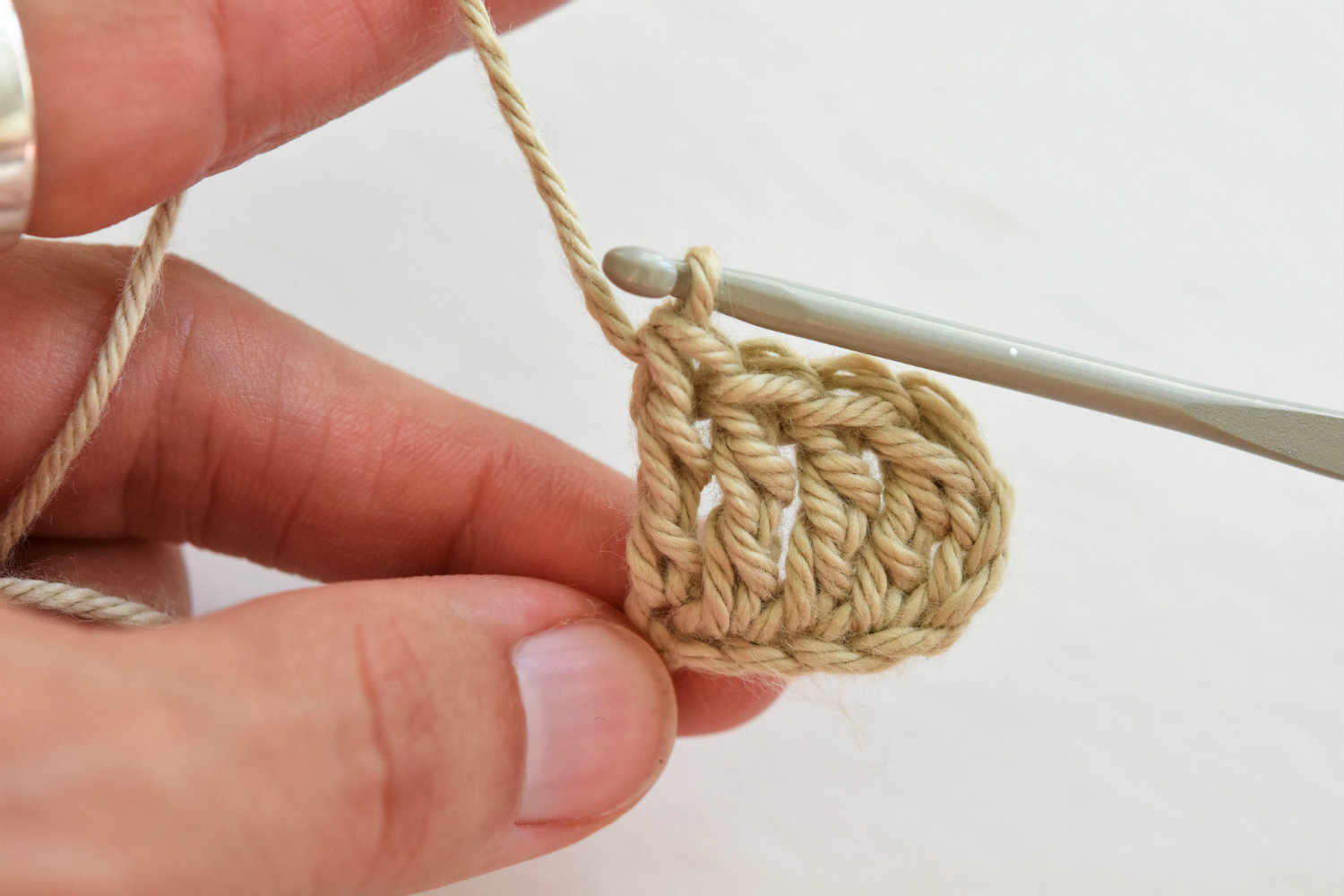 treble crochet tutorial