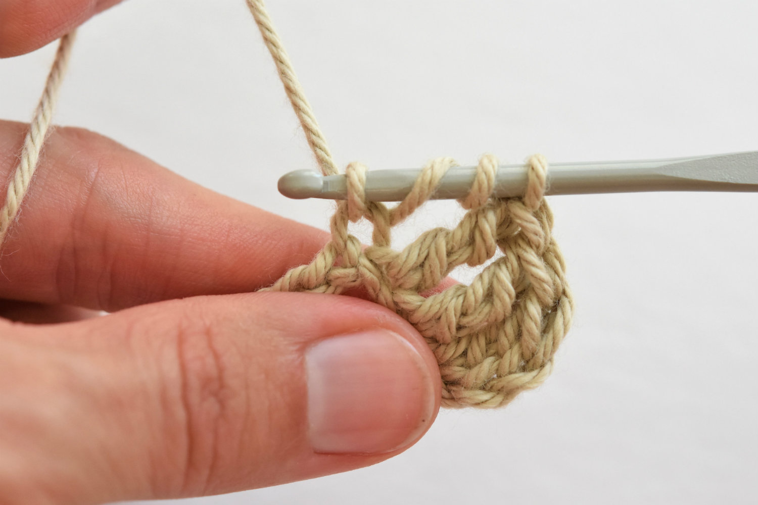 treble crochet tutorial