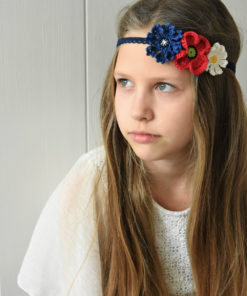 field flowers crochet pattern