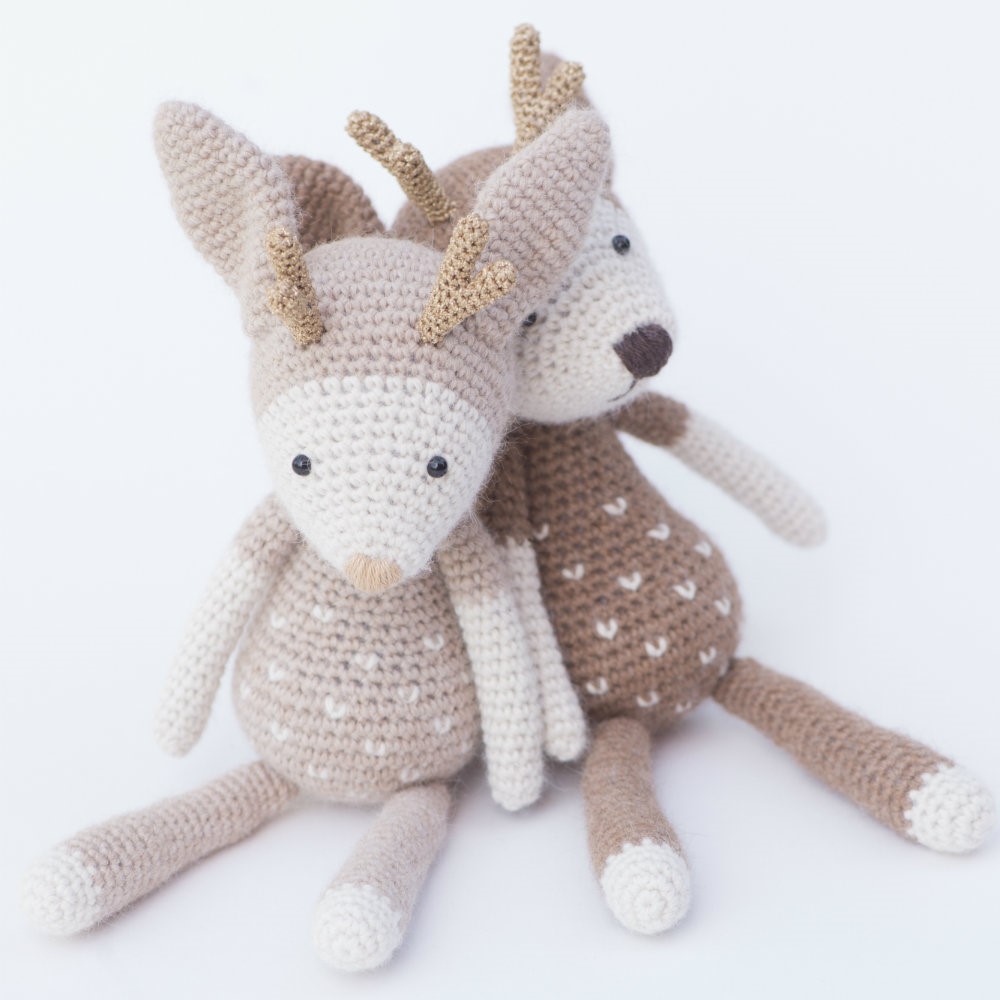 Amigurumi reindeer