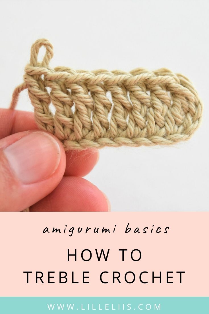 Treble cheap crochet stitch