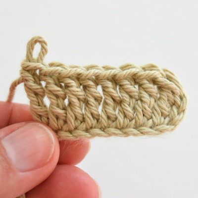 treble crochet stitch